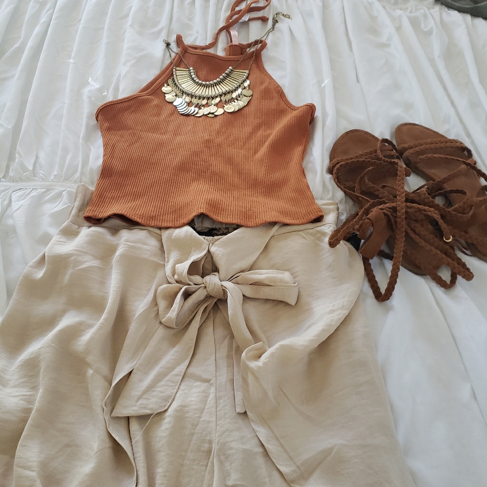 Terracota crop top